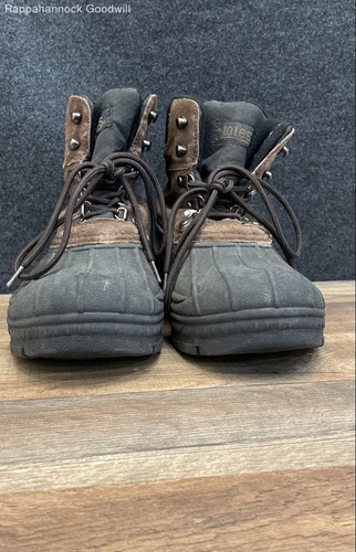 Totes men brown black suede - brown,