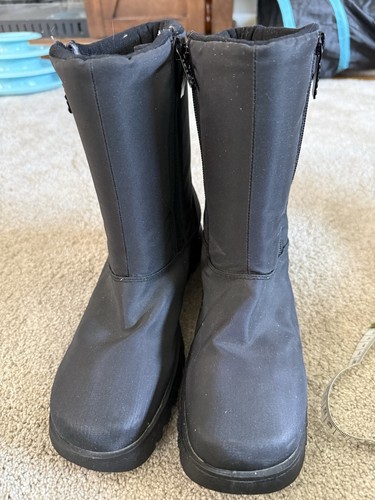 Totes black all weather double - totes,