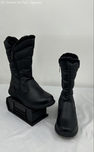 Totes black solid snow boot - solid,